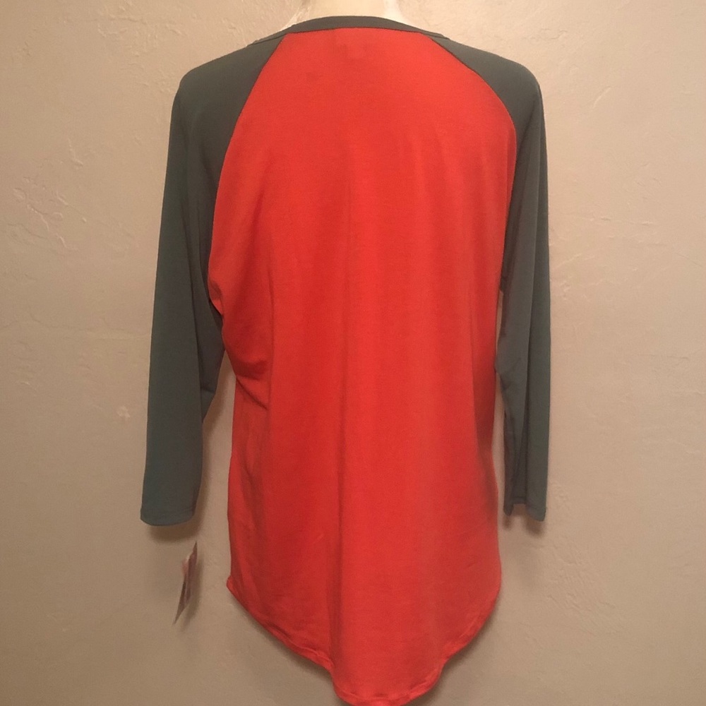 LulaRoe Randy Baseball Tee - Picture 2 of 6